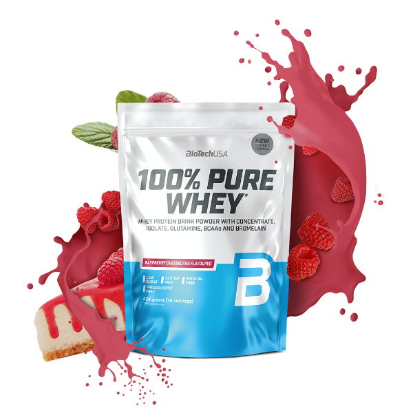 100% Pure Whey bílkoviny Prášek - 454 g