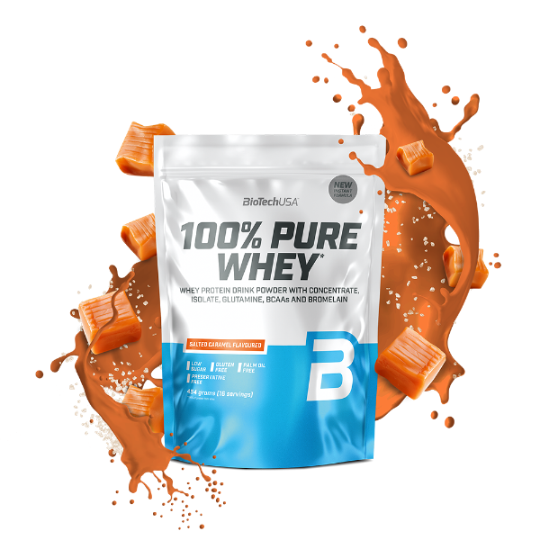 100% Pure Whey bílkoviny Prášek - 454 g