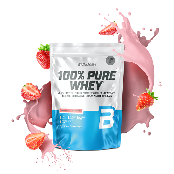 100% Pure Whey bílkoviny Prášek - 454 g