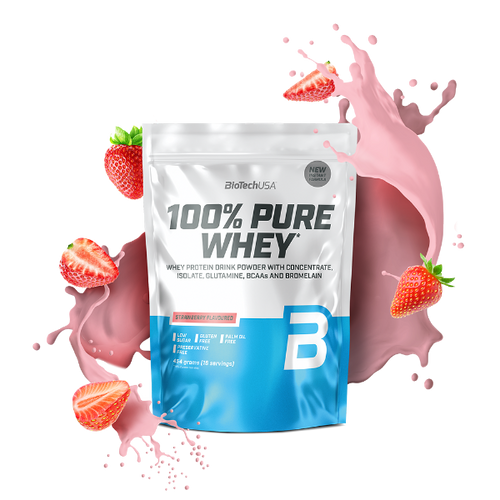 100% Pure Whey bílkoviny Prášek - 454 g