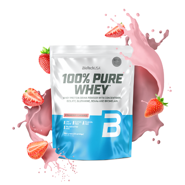 100% Pure Whey bílkoviny Prášek - 1000 g