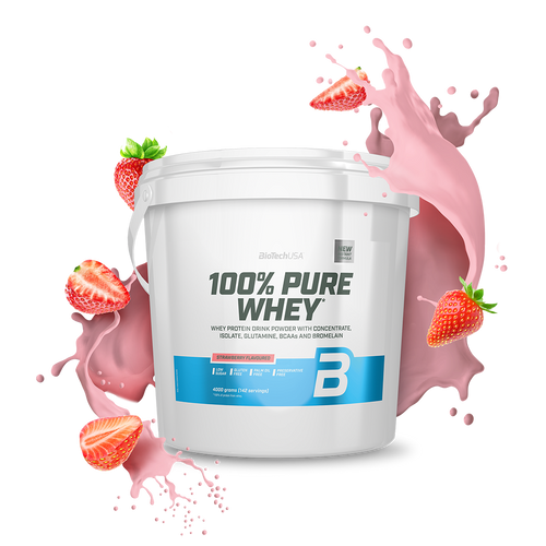 100% Pure Whey bílkoviny Prášek - 4000 g