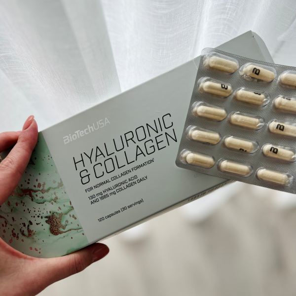 Hyaluronic&Collagen - 120 kapslí