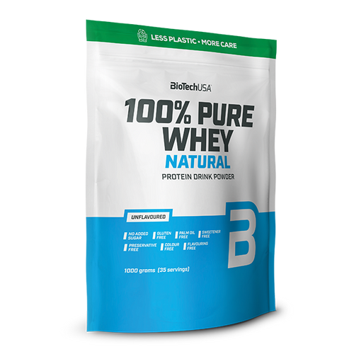 100% Pure Whey Natural bílkoviny Prášek - 1000 g