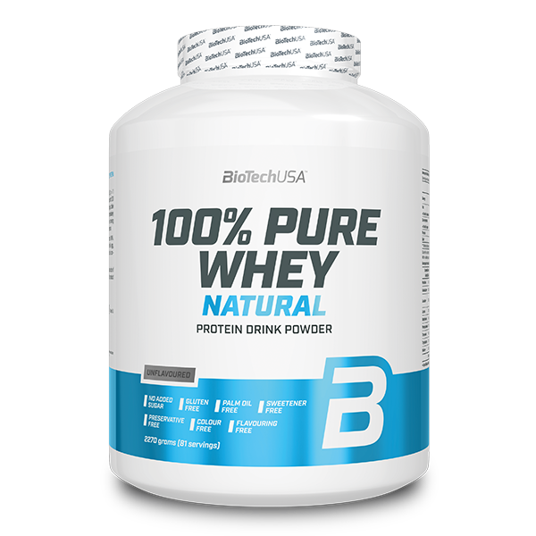 100% Pure Whey Natural bílkoviny Prášek - 2270 g