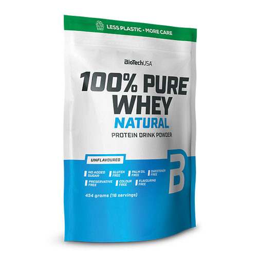 100% Pure Whey Natural bílkoviny Prášek - 454 g