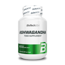 Ashwagandha - 60 kapsle - BioTechUSA