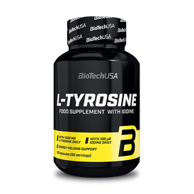 L-Tyrosine - 100 kapsle - BioTechUSA