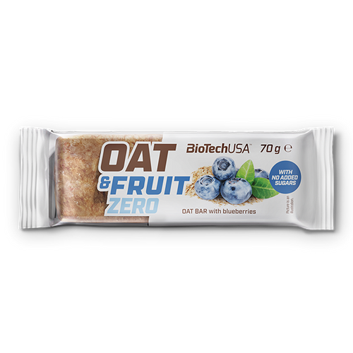 Ovesná tyčinka Oat&Fruit Zero 70 g – BioTechUSA 