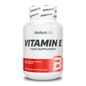 Vitamin E - 100 lágyzselatin kapsle - BioTechUSA